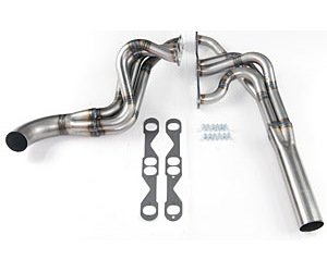Dirt Late Model Headers SB-Chevy w/Oval Ports