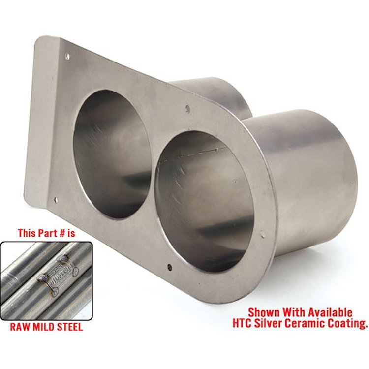 Tail Pipe Saver 3-1/2", Dual Outlet