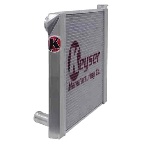 19 in. x 24 in. Single Pass, Single Core Radiator - GM