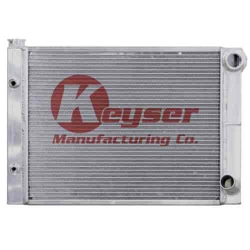 19 in. x 31 in. High-Performance Double Pass Radiator w/Oil Cooler - GM