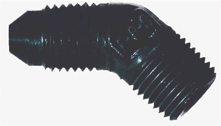 08  3/8" NPT ELBOW 45 DEG
