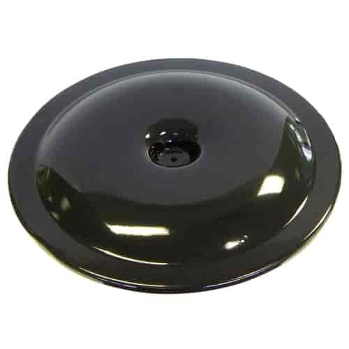 Aluminum Air Cleaner Top - 14 in. Powdercoated Black