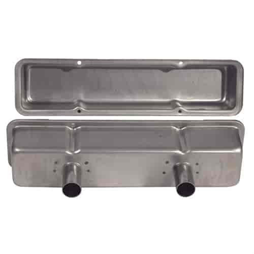 Steel Circle Track Valve Cover for Small Block Chevy