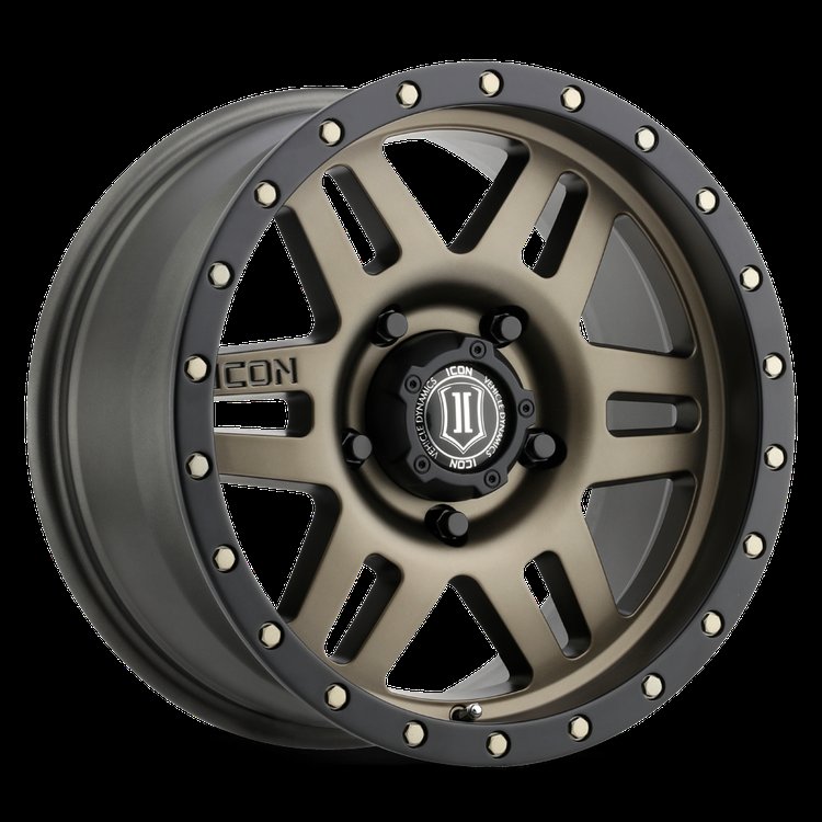 SIX SPEED Wheel, Size: 17 X 8.5", Bolt Pattern: 5 X 150 mm [Bronze]