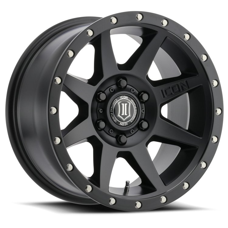REBOUND Wheel, Size: 20 X 9", Bolt Pattern: 6 X 5.5" [Satin Black]