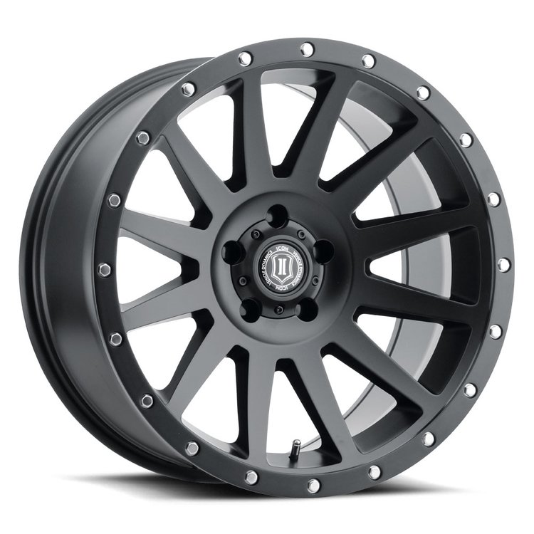 COMPRESSION Wheel, Size: 17 X 8.5", Bolt Pattern: 5 x 150 mm [Satin Black]