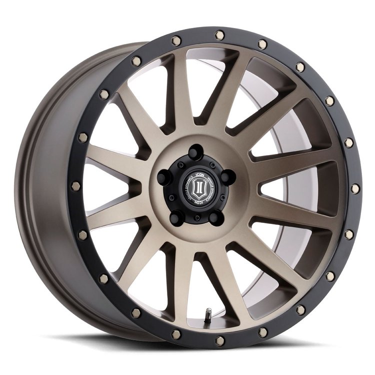 COMPRESSION Wheel, Size: 18 X 9", Bolt Pattern: 5 X 5" [Bronze]