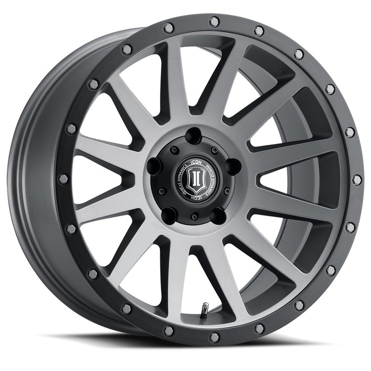 COMPRESSION Wheel, Size: 18 X 9", Bolt Pattern: 5 X 5" [Titanium]