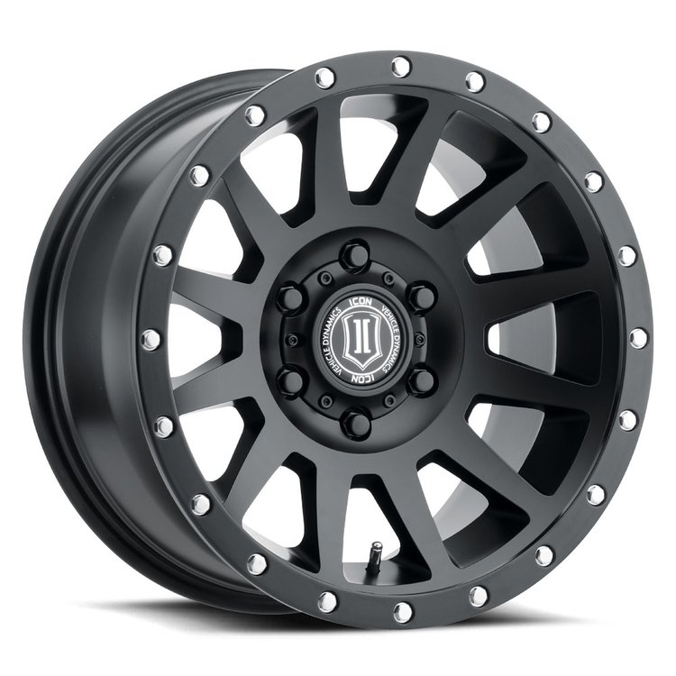 COMPRESSION Wheel, Size: 20 X 10", Bolt Pattern: 6 x 135 mm [Satin Black]