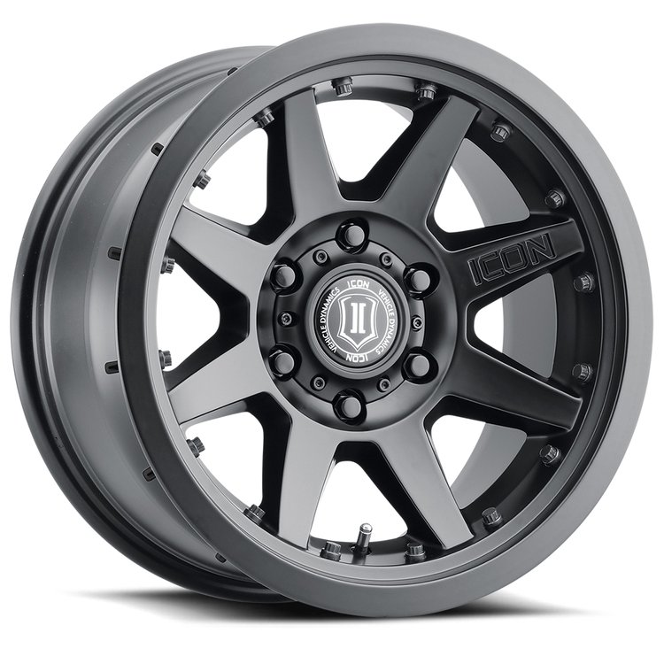 REBOUND PRO Wheel, Size: 17 X 8.5", Bolt Pattern: 5 X 4.5" [Satin Black]