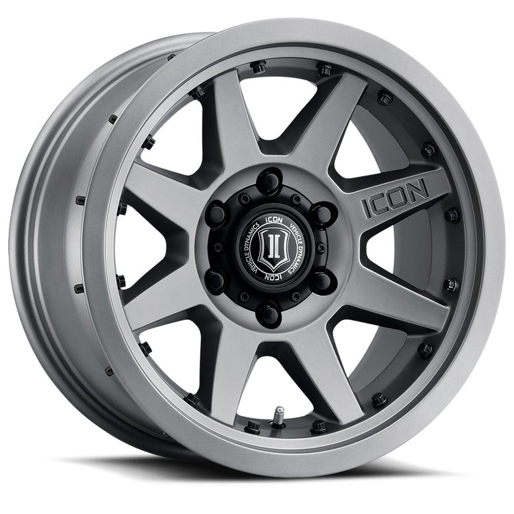 REBOUND PRO Wheel, Size: 17 X 8.5", Bolt Pattern: 6 X 5.5" [Titanium]