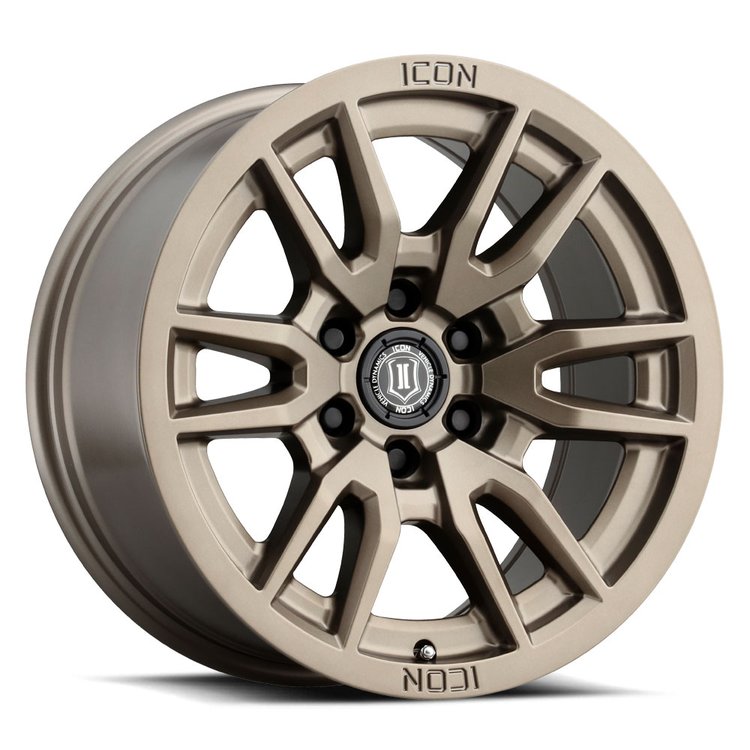 VECTOR 6 Wheel, Size: 17 X 8.5", Bolt Pattern: 6 X 5.5" [Bronze]
