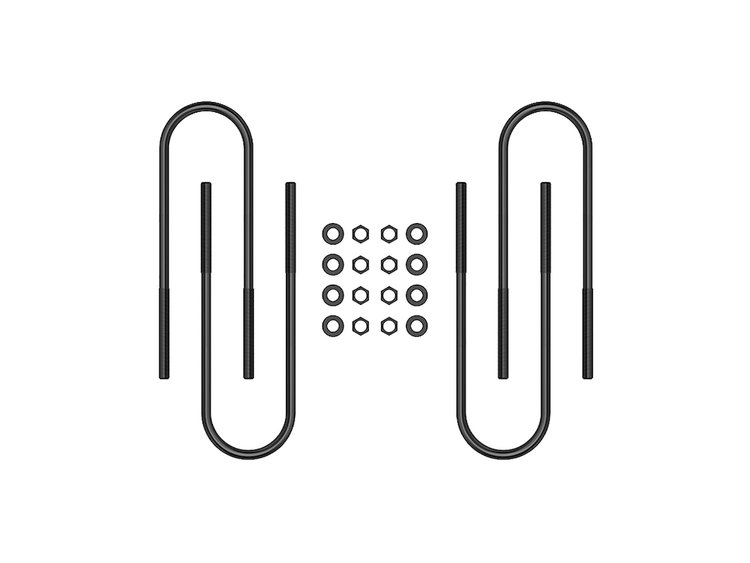 1999-2010 FORD SUPER DUTY REAR 15 in. U-BOLT KIT