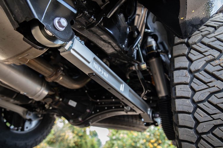 54002 Billet Aluminum Rear Lower Trailing Arm Kit for Select Toyota Tundra, Sequoia, Tacoma Models [Raw Aluminum Finish]