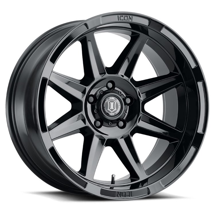 BANDIT Wheel, Size: 20 X 10", Bolt Pattern: 5 X 150 mm [Gloss Black]