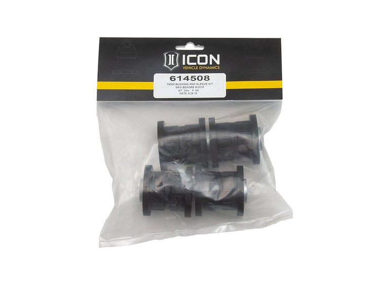 78500 BUSHING AND SLEEVE KIT MANUFACTURED BEFORE 8/2015