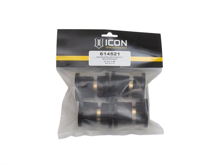 78500 BUSHING AND SLEEVE KIT MANUFACTURED AFTER 8/2015