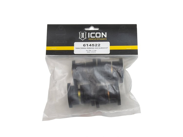 78550/78550DJ UPPER CONTROL ARM BUSHING AND SLEEVE KIT