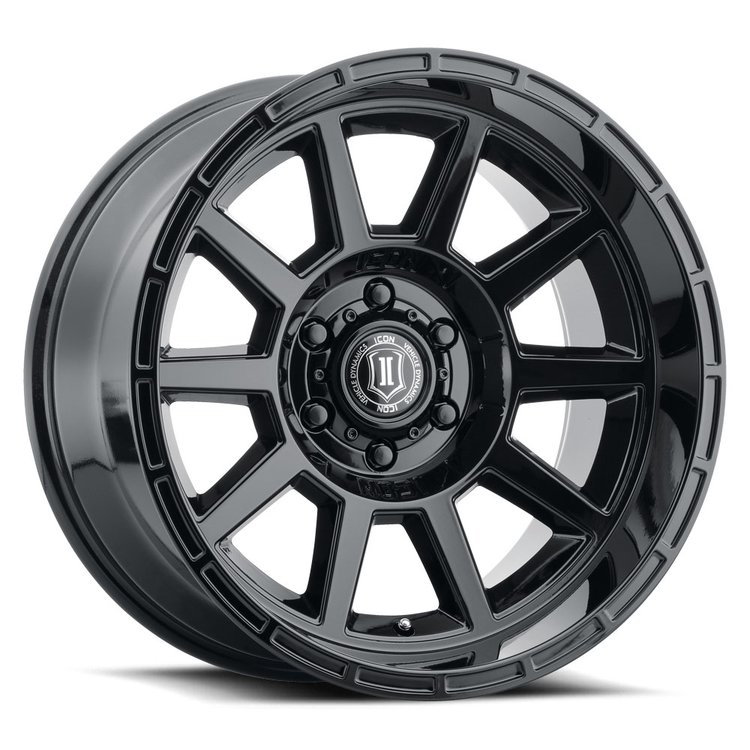 RECOIL Wheel, Size: 20 X 10", Bolt Pattern: 5 X 5" [Gloss Black]