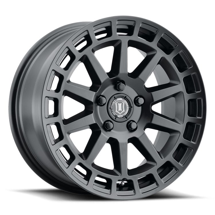 JOURNEY Wheel, Size: 17 X 8", Bolt Pattern: 5 X 100 mm [Satin Black]