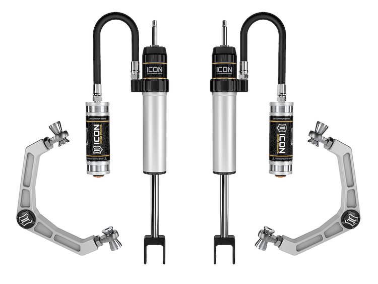 2020-UP GM HD 0-2 in. LIFT REMOTE RESERVOIR SHOCK SYSTEM WITH BILLET UCA