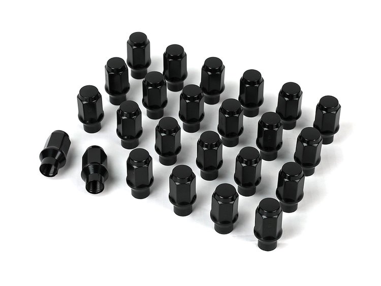 M14X1.5 BLK LUG NUT KIT
