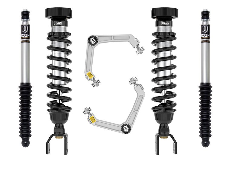 2019-UP RAM 1500 2-3 in. LIFT STAGE 1 SUSPENSION SYSTEM WITH BILLET UPPER CONTROL ARMS