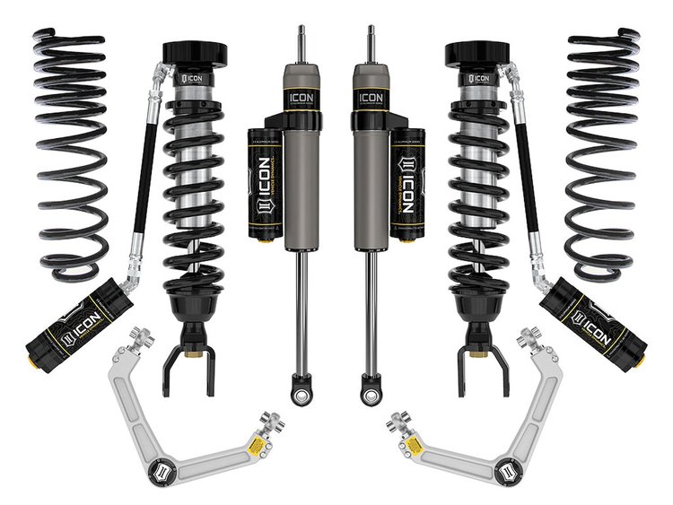 2019-UP RAM 1500 2-3 in. LIFT STAGE 3 SUSPENSION SYSTEM WITH BILLET UPPER CONTROL ARMS