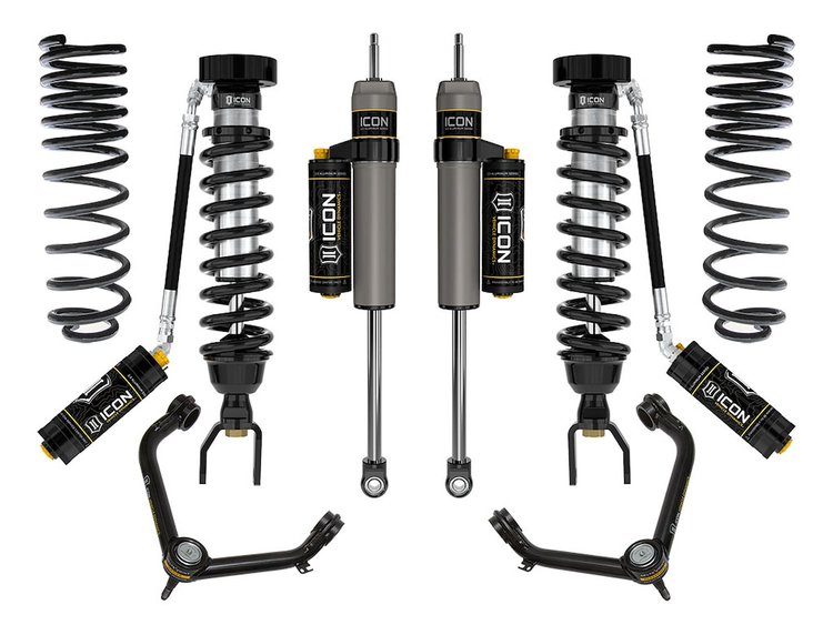 2019-UP RAM 1500 2-3 in. LIFT STAGE 4 SUSPENSION SYSTEM WITH TUBULAR UPPER CONTROL ARMS