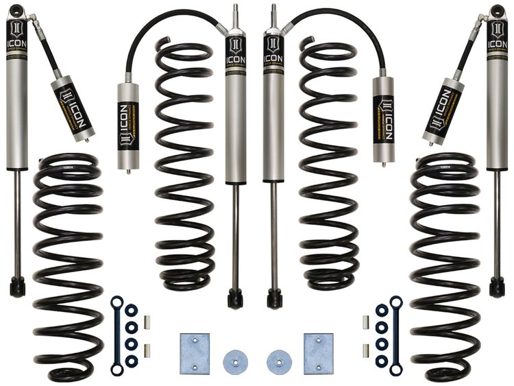 K22002 Front and Rear Suspension Lift Kit, Lift Amount: 3 in. Front/3 in. Rear