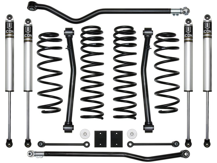 2018-UP JEEP JL 2.5 in. LIFT STAGE 3 SUSPENSION SYSTEM