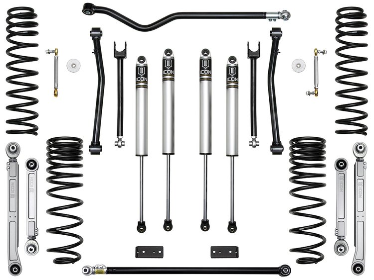 2020-UP JEEP GLADIATOR JT 2.5 in. STAGE 5 SUSPENSION SYSTEM WITH BILLET LINKS