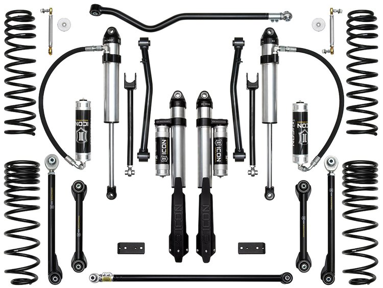 2020-UP JEEP GLADIATOR JT 2.5 in. STAGE 7 SUSPENSION SYSTEM WITH TUBULAR LINKS