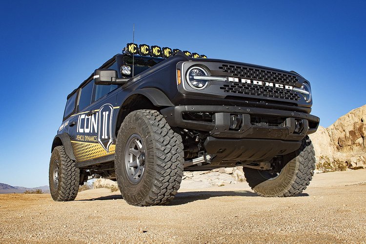 2021-UP FORD BRONCO WITH SASQUATCH PACKAGE 2-3 in. LIFT STAGE 6 SUSPENSION SYSTEM WITH TUBULAR CONTROL ARMS AND LINKS