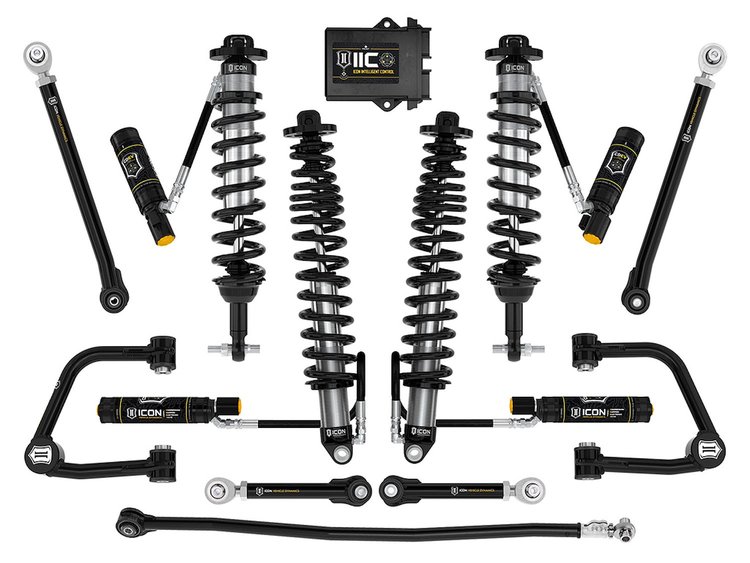 2021-UP FORD BRONCO WITH SASQUATCH PACKAGE 2-3 in. LIFT STAGE 8 SUSPENSION SYSTEM WITH TUBULAR CONTROL ARMS AND LINKS