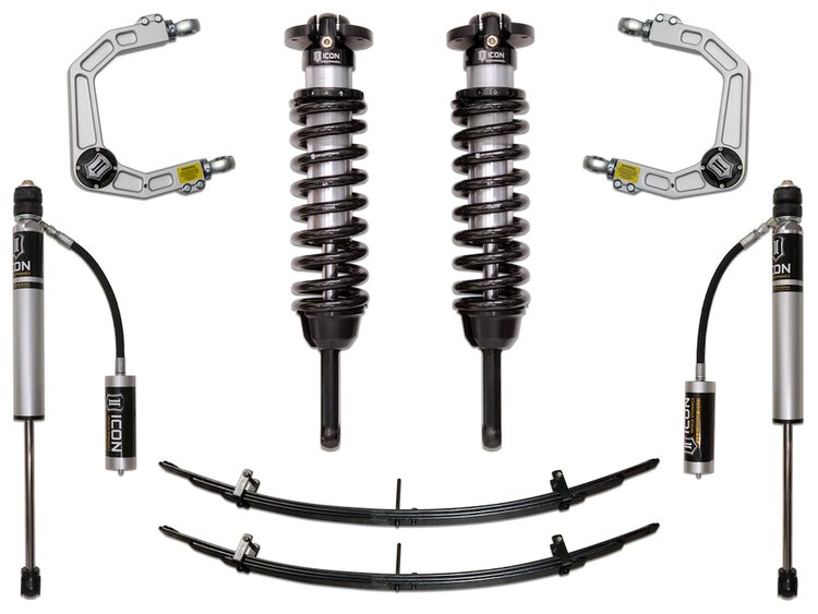 2005-2015 TACOMA 0-3.5 in. LIFT/16-UP 0-2.75 in. LIFT STAGE 3 SUSPENSION SYSTEM WITH BILLET UPPER CONTROL ARMS