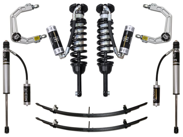 2005-2015 TACOMA 0-3.5 in. LIFT/16-UP 0-2.75 in. LIFT STAGE 4 SUSPENSION SYSTEM WITH BILLET UPPER CONTROL ARMS
