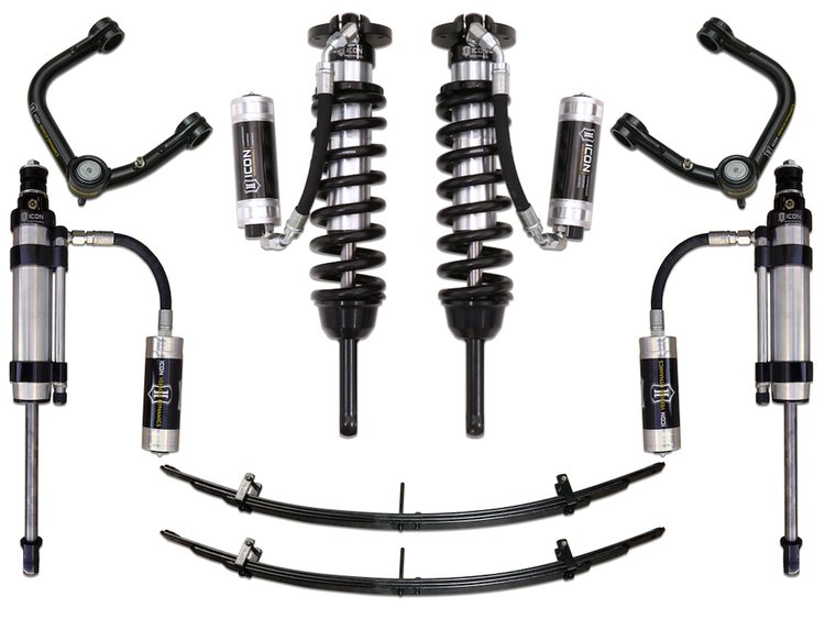 2005-2015 TACOMA 0-3.5 in. LIFT/16-UP 0-2.75 in. LIFT STAGE 7 SUSPENSION SYSTEM WITH TUBULAR UPPER CONTROL ARMS