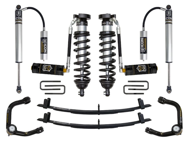 1995.5-2004 TACOMA 0-3 in. LIFT STAGE 5 SUSPENSION SYSTEM WITH TUBULAR UCA