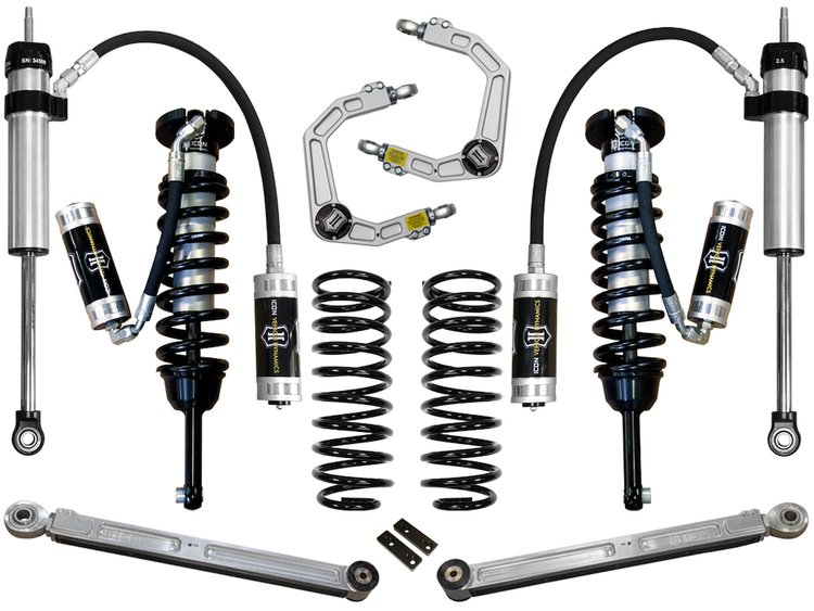 2010-UP 4RUNNER/2010-2014 FJ CRUISER 0-3.5 in. LIFT STAGE 5 SUSPENSION SYSTEM W BILLET UCA