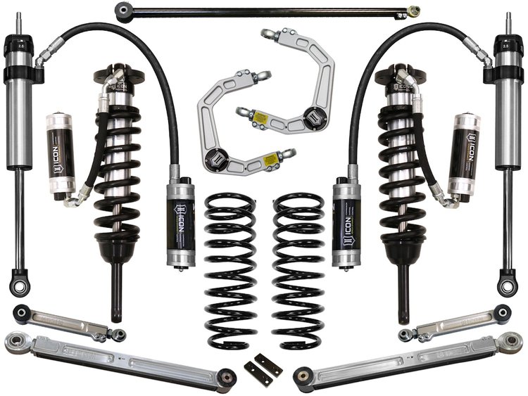 2010-UP 4RUNNER/2010-2014 FJ CRUISER 0-3.5 in. STAGE 7 SUSPENSION SYSTEM W BILLET UCA