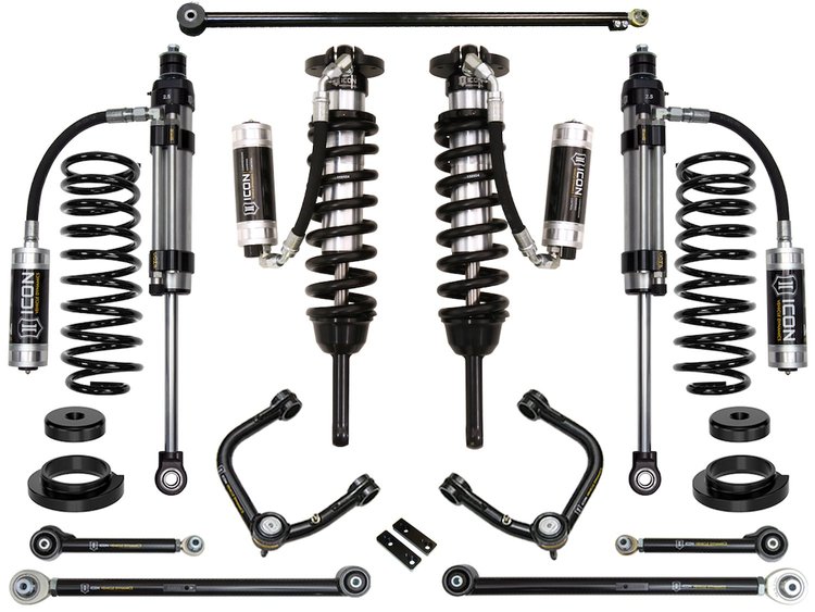 2003-2009 LEXUS GX470 0-3.5 in. LIFT STAGE 8 SUSPENSION SYSTEM WITH TUBULAR UPPER CONTROL ARMS