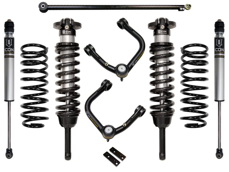 2010-UP LEXUS GX460 0-3.5 in. LIFT STAGE 2 SUSPENSION SYSTEM WITH TUBULAR UCA