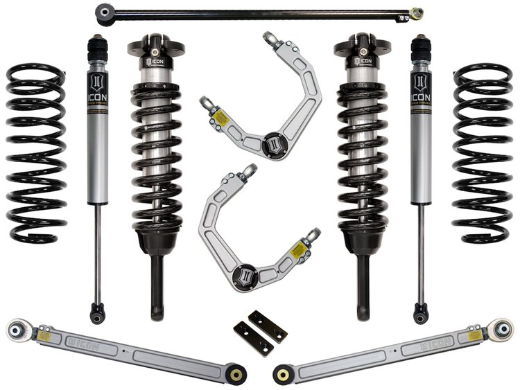 2010-UP LEXUS GX460 0-3.5 in. LIFT STAGE 3 SUSPENSION SYSTEM WITH TUBULAR UCA