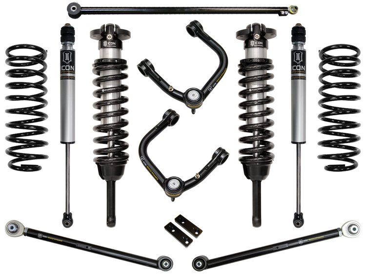 2010-UP LEXUS GX460 0-3.5 in. LIFT STAGE 3 SUSPENSION SYSTEM WITH TUBULAR UCA
