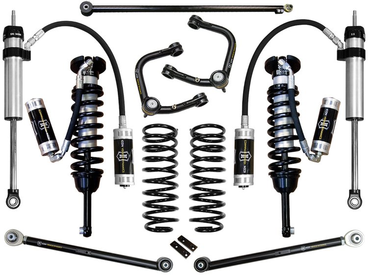 2010-UP LEXUS GX460 0-3.5 in. LIFT STAGE 5 SUSPENSION SYSTEM WITH TUBULAR UCA