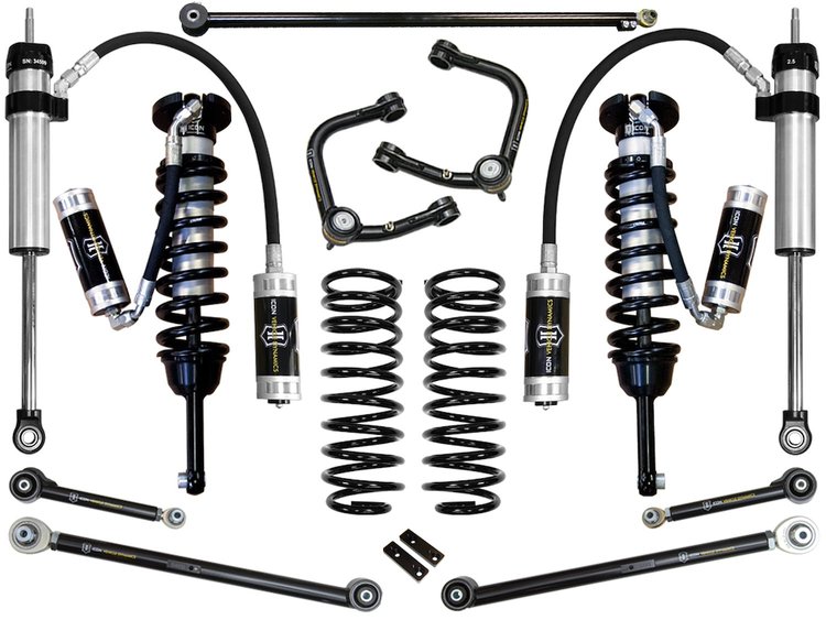 2010-UP LEXUS GX460 0-3.5 in. LIFT STAGE 6 SUSPENSION SYSTEM WITH TUBULAR UCA