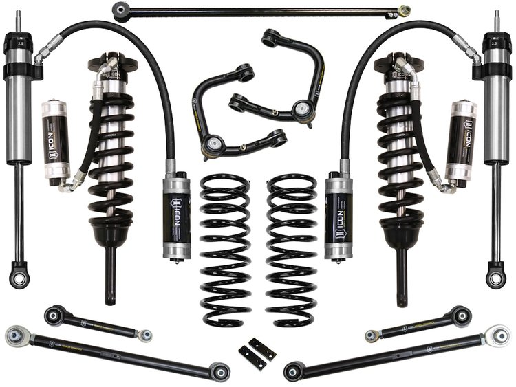 2010-UP LEXUS GX460 0-3.5 in. LIFT STAGE 7 SUSPENSION SYSTEM WITH TUBULAR UCA