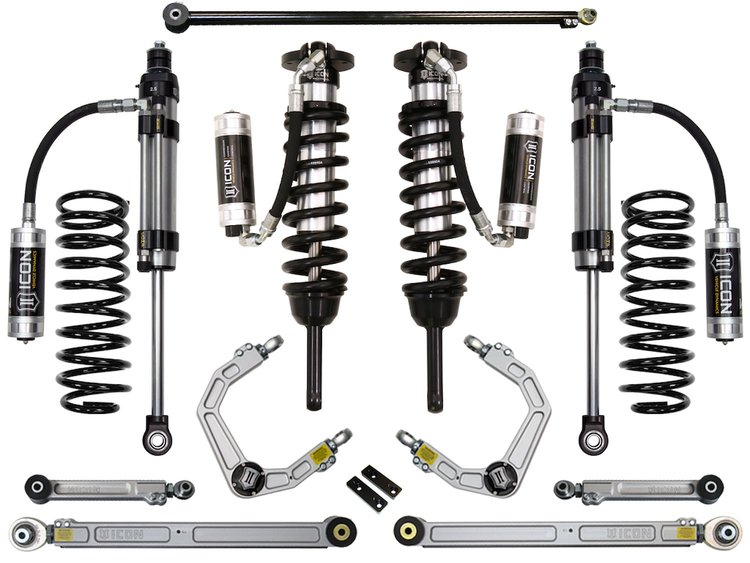 2010-UP LEXUS GX460 0-3.5 in. LIFT STAGE 8 SUSPENSION SYSTEM WITH BILLET UCA