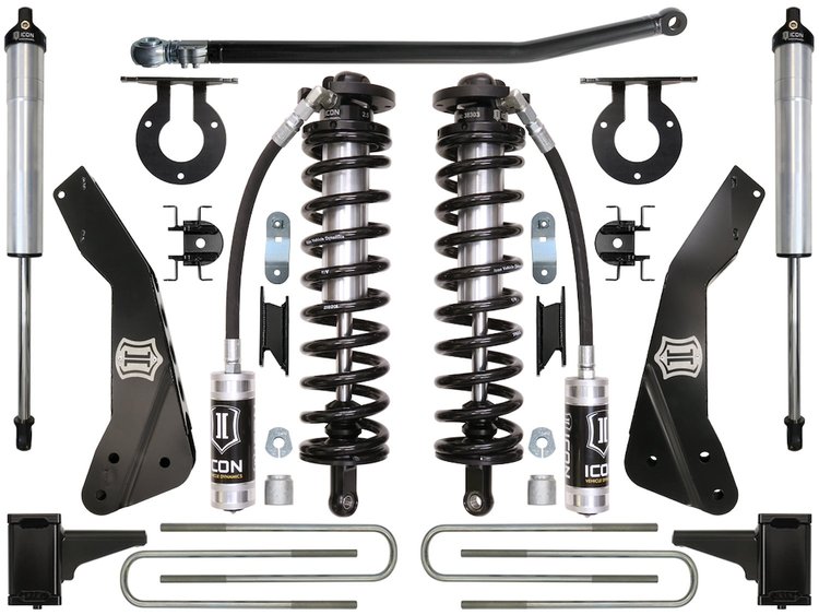 2011-2016 FORD F-250/F-350 4-5.5 in. LIFT STAGE 2 COILOVER CONVERSION SYSTEM